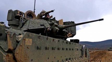 Армия РФ уничтожила первую американскую БМП Bradley