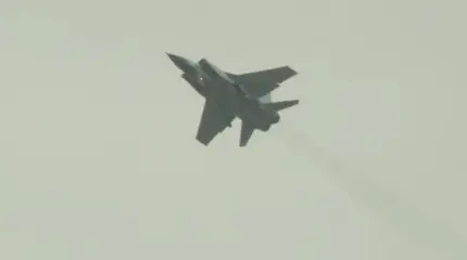 В небе над Минском летают российские перехватчики МиГ-31