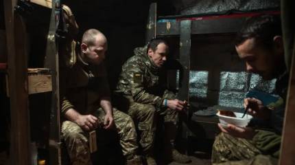 В Сумской области сняли на видео уничтожение командного пункта с офицерами ВСУ