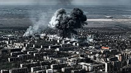 Показаны кадры уничтожения гостиницы с пехотой ВСУ в Константиновке