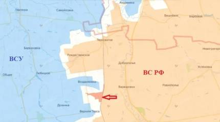 Армия России вклинилась в оборону ВСУ западнее Терноватовских высот