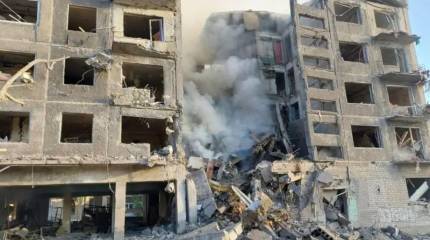 ВКС РФ уничтожили важный КНП и склад боеприпасов ВСУ в городе Белозерское в ДНР