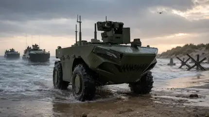 Беспилотник пойдёт первым: FNSS показала амфибийный авангард İ-ZAHA