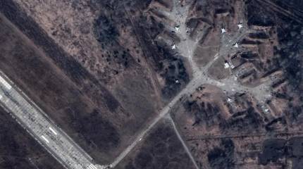 Рекордное количество «Гераней» атаковало стоянку F-16 под Киевом