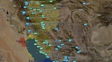 В ожидании F-22А Raptor: опубликована карта позиций ПВО Ирана