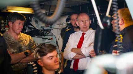 ВС РФ «заглушили» самолет министра обороны Великобритании в полете