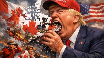 Будет ли президент Трамп «кушать по частям» Канаду?