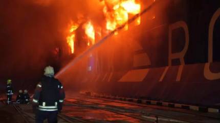 Предупреждающий удар: порты Украины превращаются в отстойники сгоревших судов