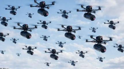 Рой дронов лишит армию привычных средств и способов ведения войны
