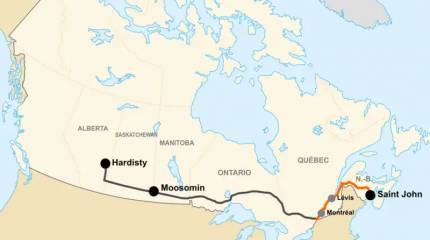 Разворот нефтяного потока: в Канаде задумались о реанимации проекта «трубы к Атлантике»