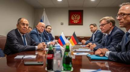 Главы МИД РФ и ФРГ обговорили на полях ГА ООН отношения и обстановку вокруг Украины