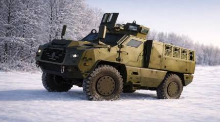 Два новых укроевропейских броневика готовятся показать себя на поле боя