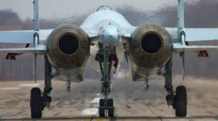 Истребитель Су-35 вышел победителем из воздушного боя с двумя самолетами ВСУ