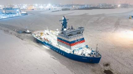 Россия перебрасывает атомные ледоколы из Арктики спасать судоходство Балтийского моря