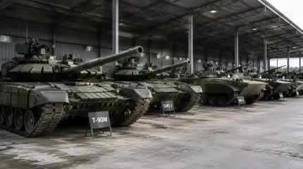 Тяжёлый резерв: РФ забивает склады танками, БМП и артиллерийскими системами