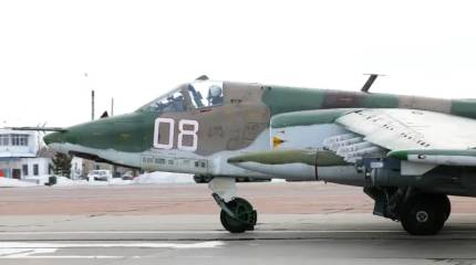 Штурмовики Су-25 вооружат «Геранями»