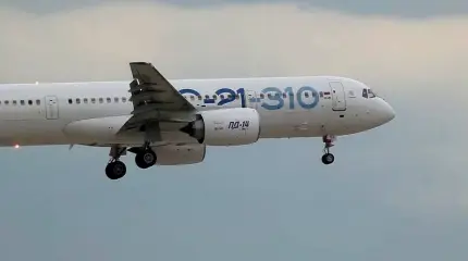 Первый лётный экземпляр МС-21 прошел ремоторизацию на российские ПД-14