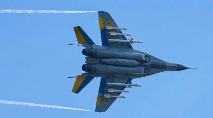 Необычный перехват «Герани» украинским МиГ-29 попал на видео