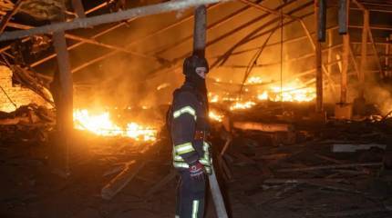 Сгорели промышленные предприятия в Одессе и Сумах: российские «Герани» совершили один из самых масштабных налетов на военные объекты Украины