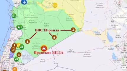 Сирия оказалась втянута в противостояние между Израилем и Ираном