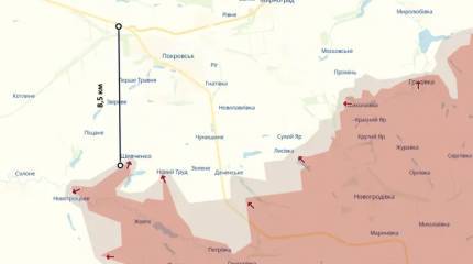 Армия РФ взяла под огневой контроль трассу Днепропетровск – Покровск