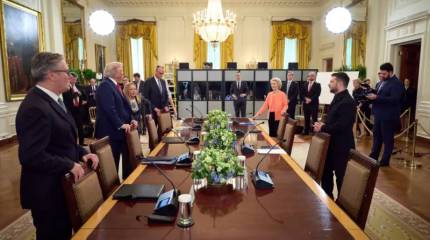 «Европа прогнулась»: Медведев отреагировал на встречу Зеленского и Трампа в США