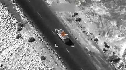 Пентагон показал кадры уничтожения пусковых установок иранских ракет