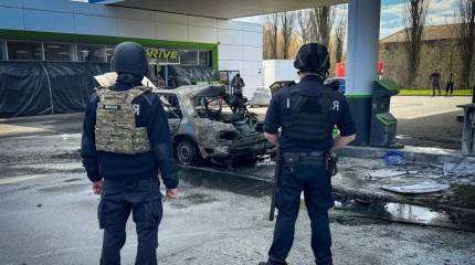 В Киеве выясняют, почему полицейские разбежались, увидев вооруженного террориста