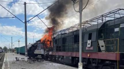 В Шостке Сумской области идёт охота на локомотивы