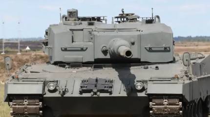 В зоне СВО добивают остатки немецких танков Leopard