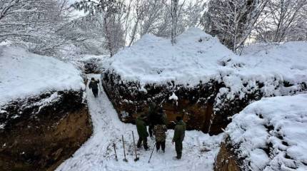 Глубокие окопы и колючая проволока: в Белгородской области идет строительство засечной черты