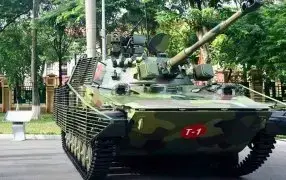 Новейший вьетнамский легкий скоростной танк Т-1 проходит испытания
