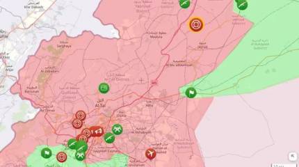 Боевики наступают на Дамаск с нескольких направлений