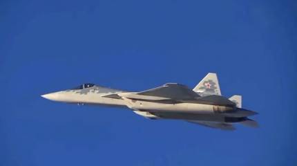 В Сети появились первые снимки бокового отсека Су-57 для ракет Р-74