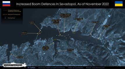 Снимки со спутников показали усиление российской защиты с моря в Севастополе и Новороссийске