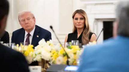 В Сеть утекли кадры семейного скандала Дональда и Мелании Трамп