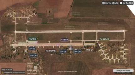 Сколько бомбардировщиков находилось на авиабазе «Белая» перед атакой украинских дронов
