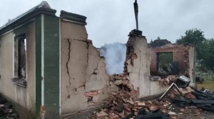 Самолет ВСУ сбросил ракету на дом командира полицейского спецназа КОРД на Волыни