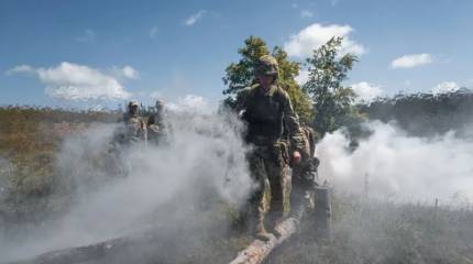 Российский дрон снял на видео удар ВКС по прорывающимся из «котла» боевикам ВСУ