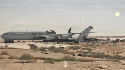 В США показали кадры разрушенных американских баз на Ближнем Востоке