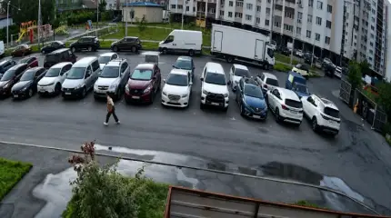 Опубликовано видео удара зенитной ракеты ВСУ по автостоянке под Киевом