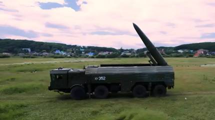 ЗРК Patriot не находит «Искандер» в предполагаемой точке перехвата