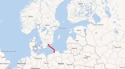 Подводная ЛЭП между Швецией и Польшей повреждена в Балтийском море