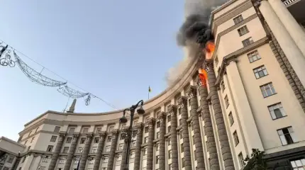 Удар по зданию кабмина Украины был инсценировкой Киева