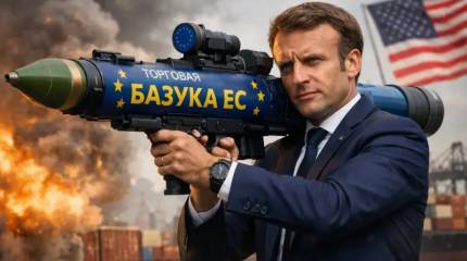 Макрон хочет применить «торговую базуку» против США