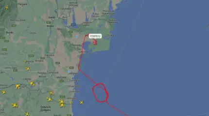 Американский дрон Global Hawk вплотную приблизился к украинской границе