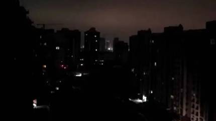 На Украине не прекращается череда блэкаутов