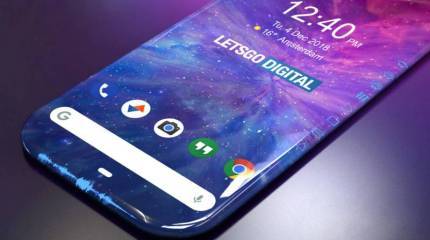 Вообще без рамок: Samsung готовит шестигранный смартфон