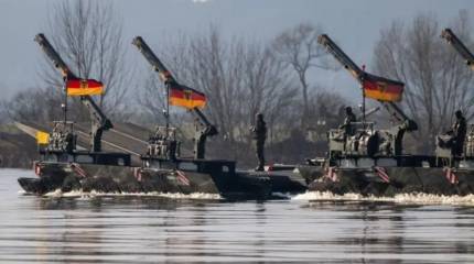 Бундесвер получит новые плавучие мосты для форсирования рек