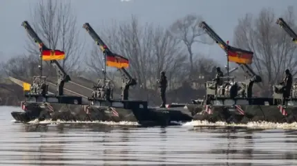 德国联邦国防军将获得用于跨河的新型浮桥。